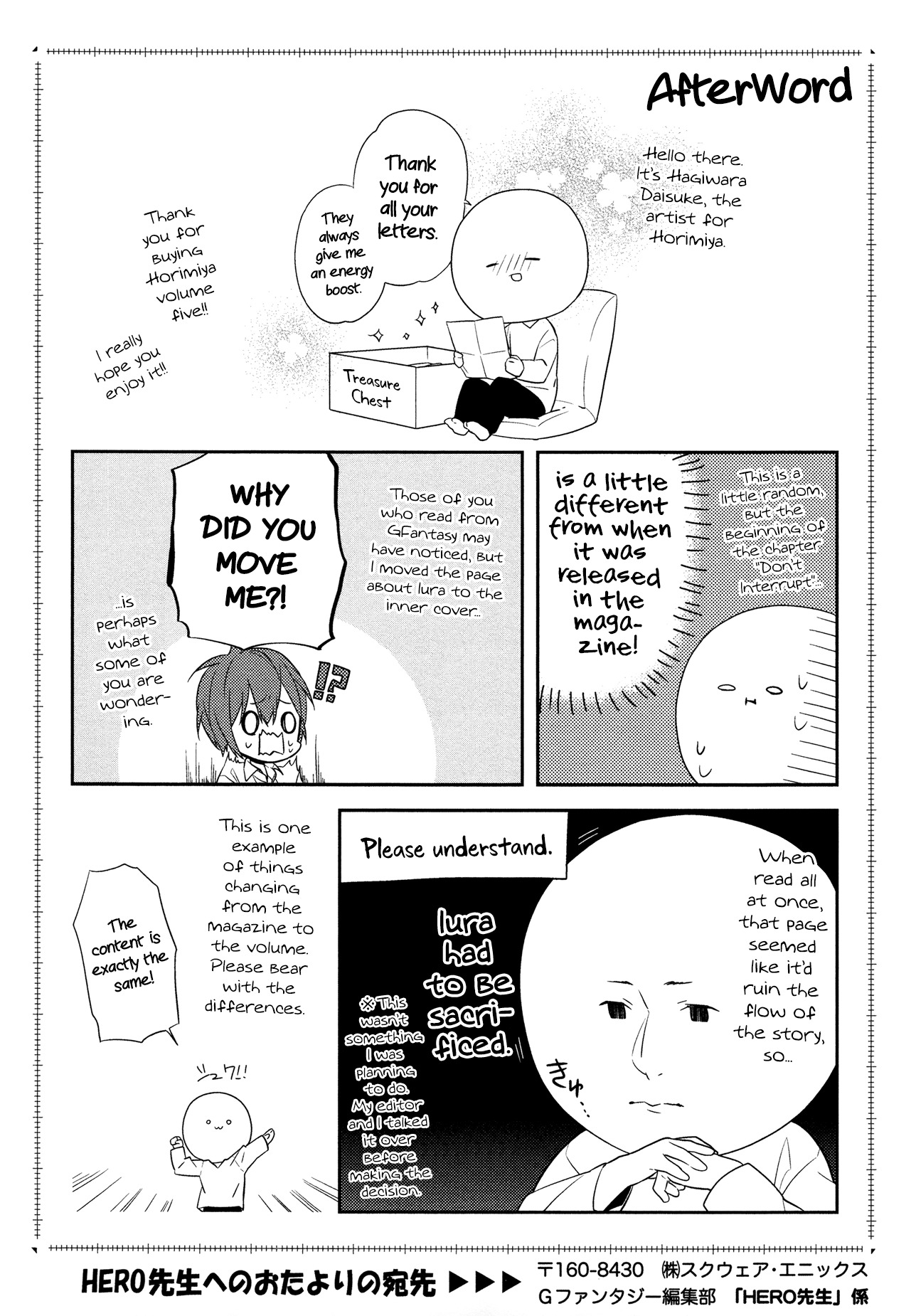 Horimiya Chapter 34.5 page 10 - Chapter 34.5: Extras