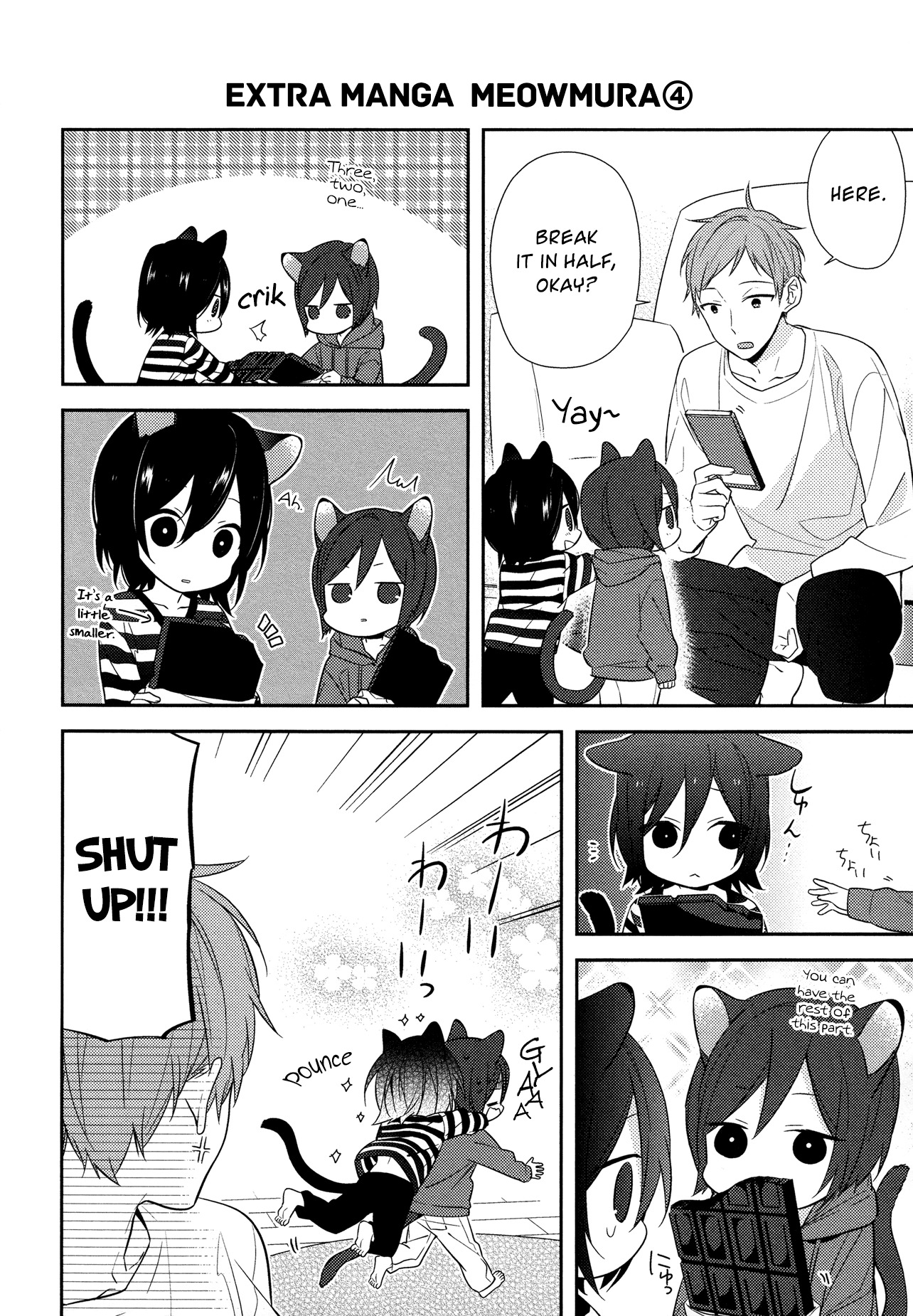 Horimiya Chapter 34.5 page 4 - Chapter 34.5: Extras