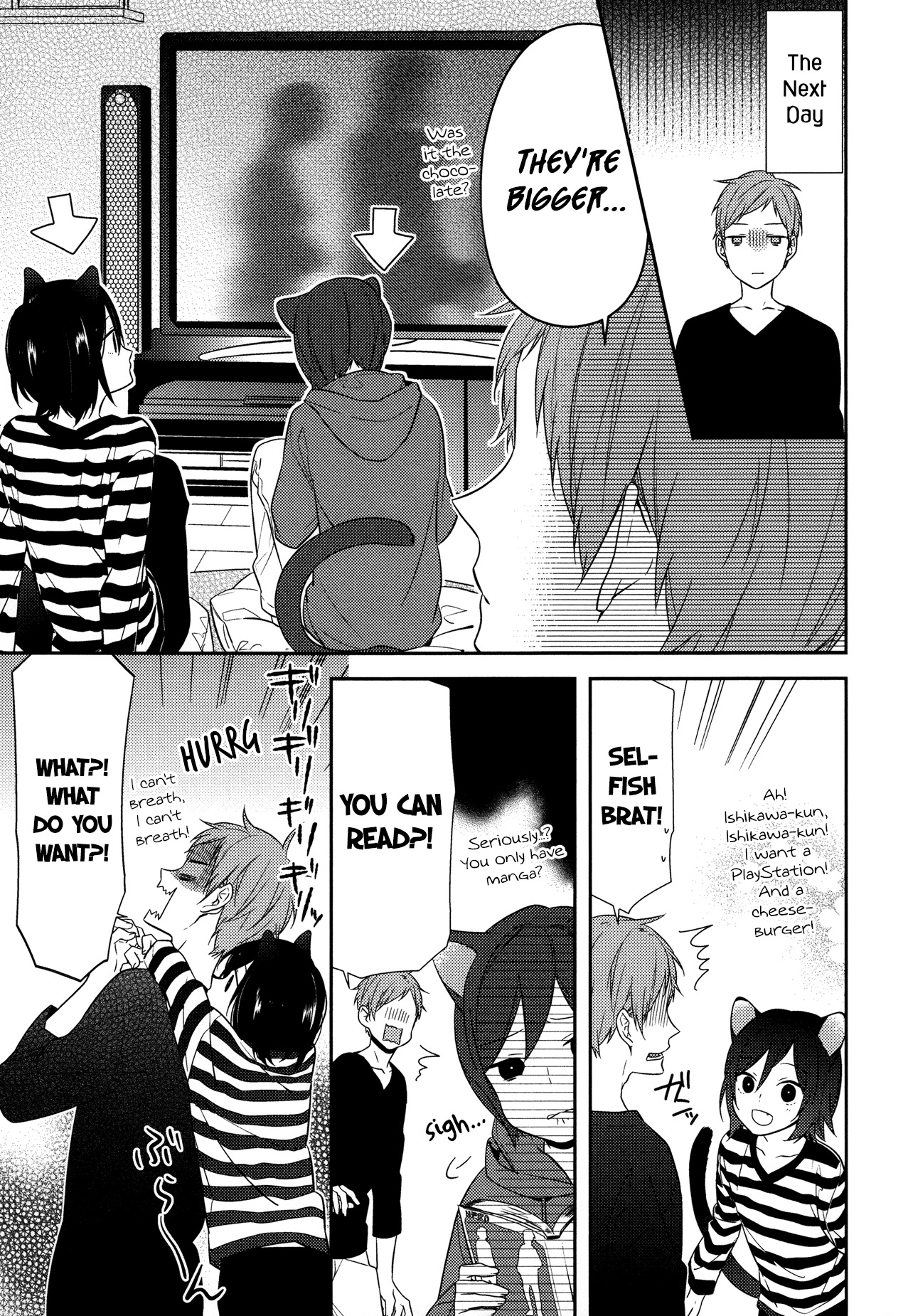 Horimiya Chapter 34.5 page 5 - Chapter 34.5: Extras