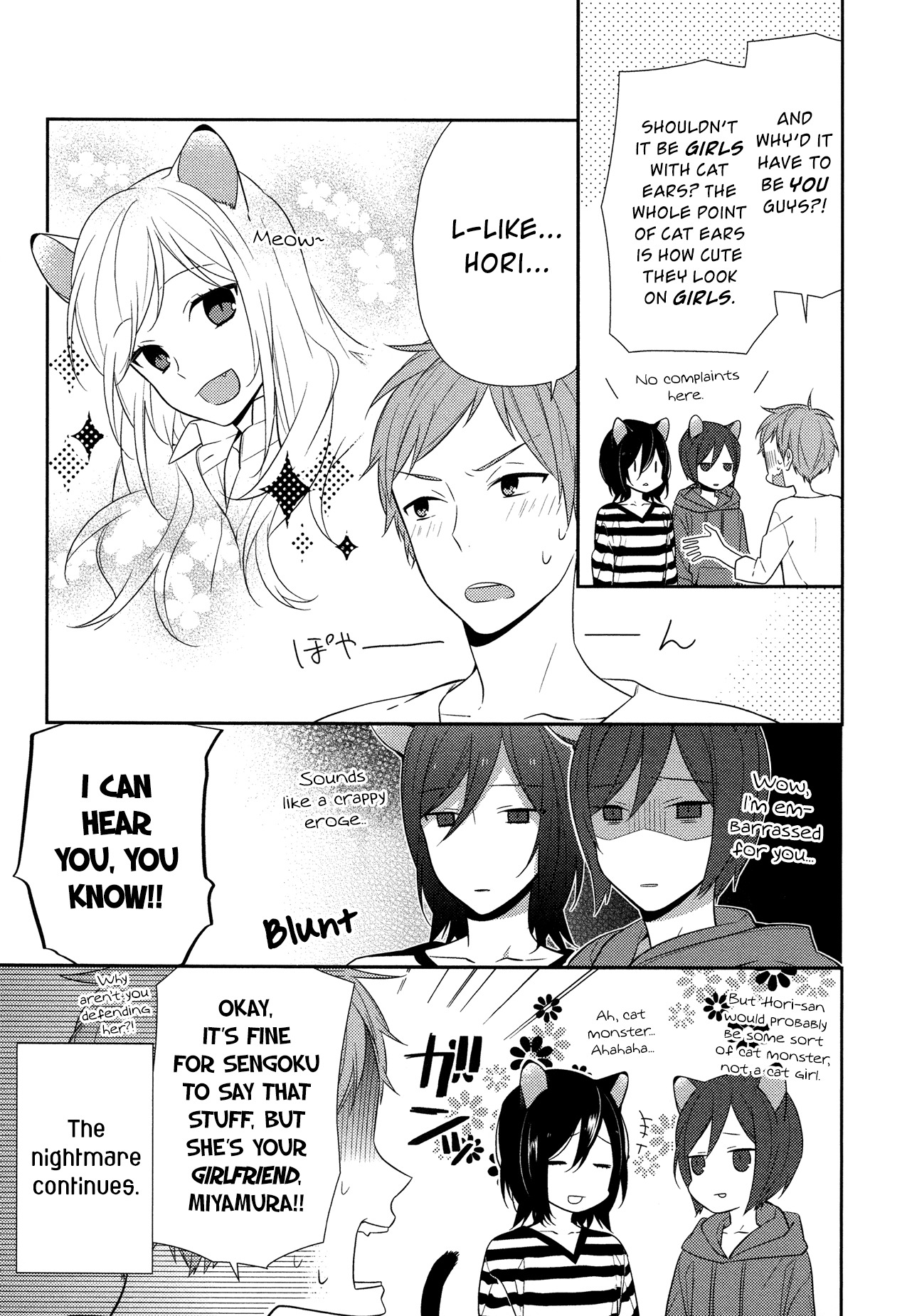 Horimiya Chapter 34.5 page 9 - Chapter 34.5: Extras
