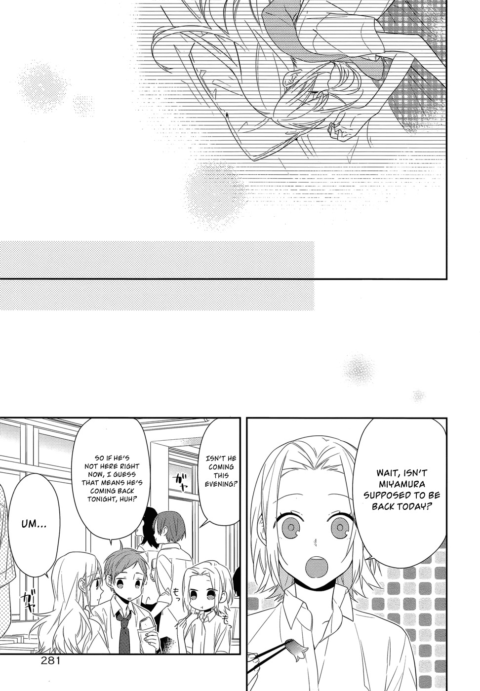 Horimiya Chapter 34 page 13 - Chapter 34: Five Days