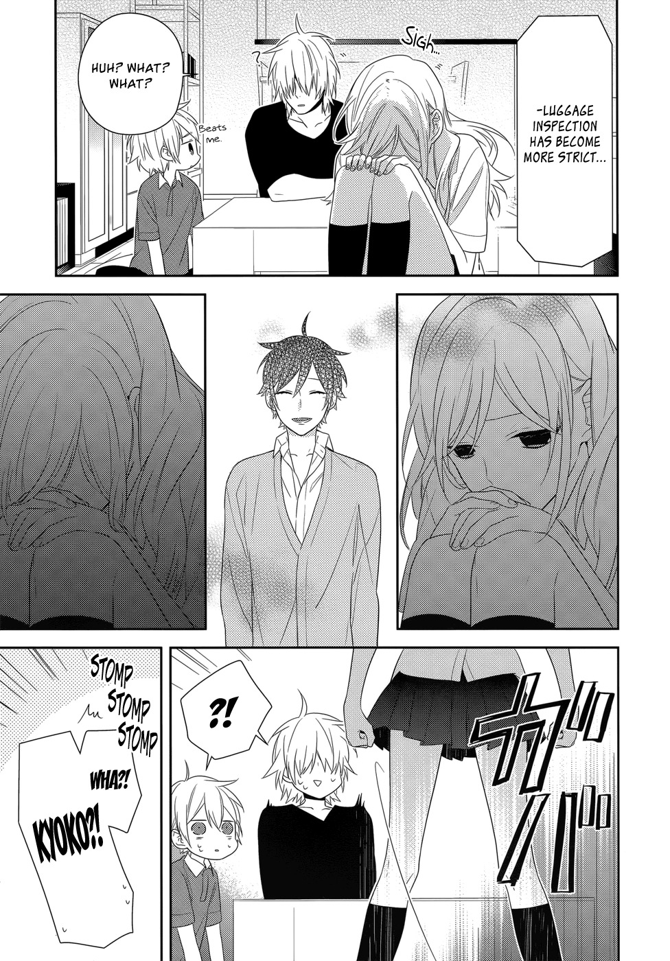 Horimiya Chapter 34 page 15 - Chapter 34: Five Days