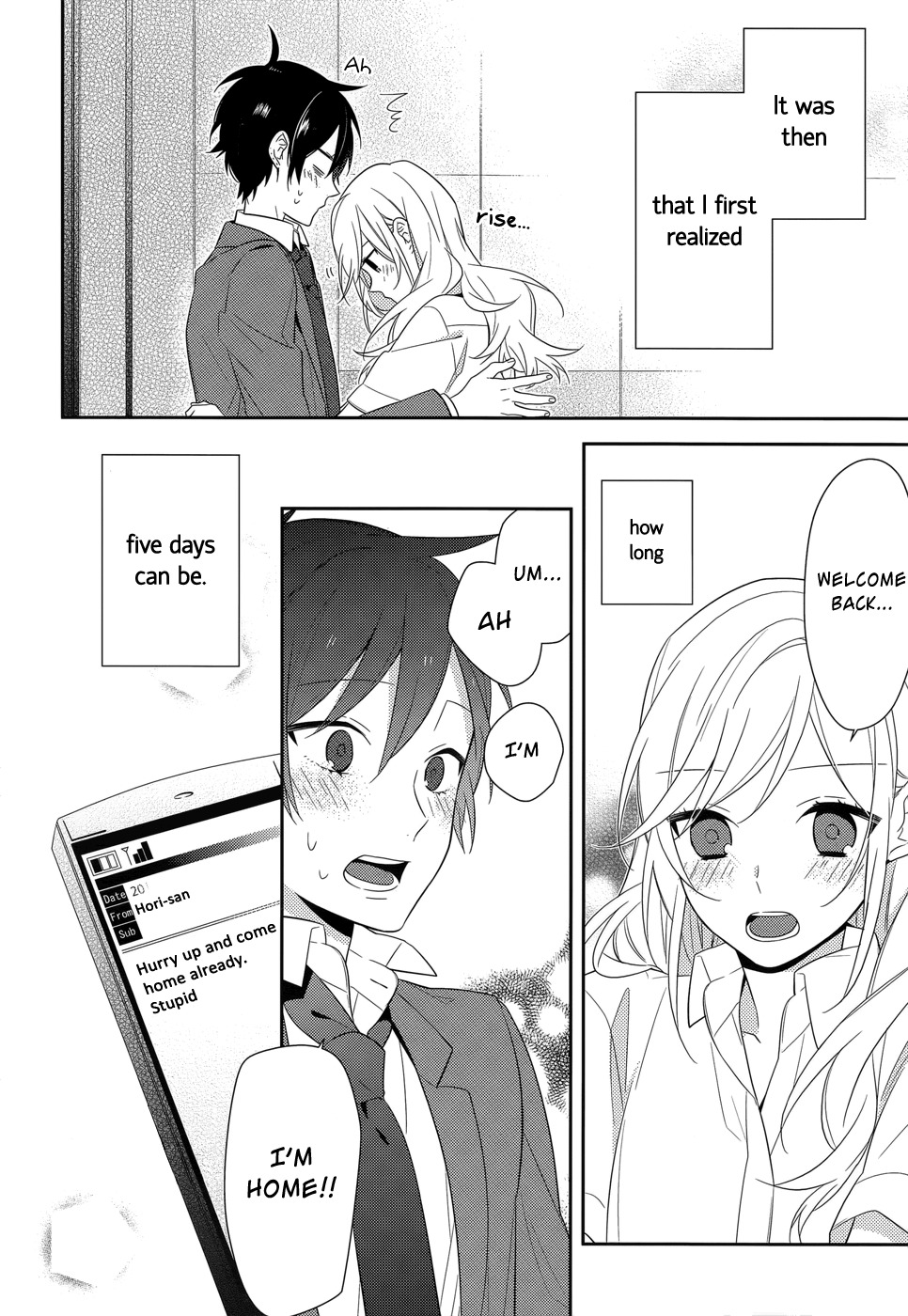 Horimiya Chapter 34 page 22 - Chapter 34: Five Days
