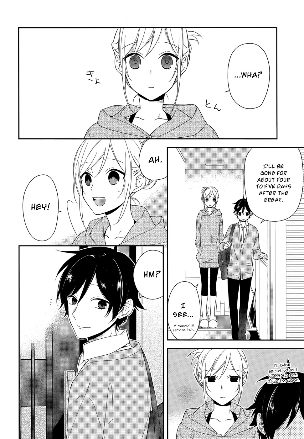 Horimiya Chapter 34 page 4 - Chapter 34: Five Days