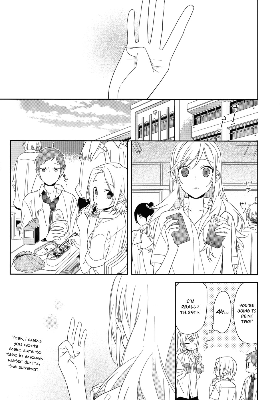 Horimiya Chapter 34 page 7 - Chapter 34: Five Days