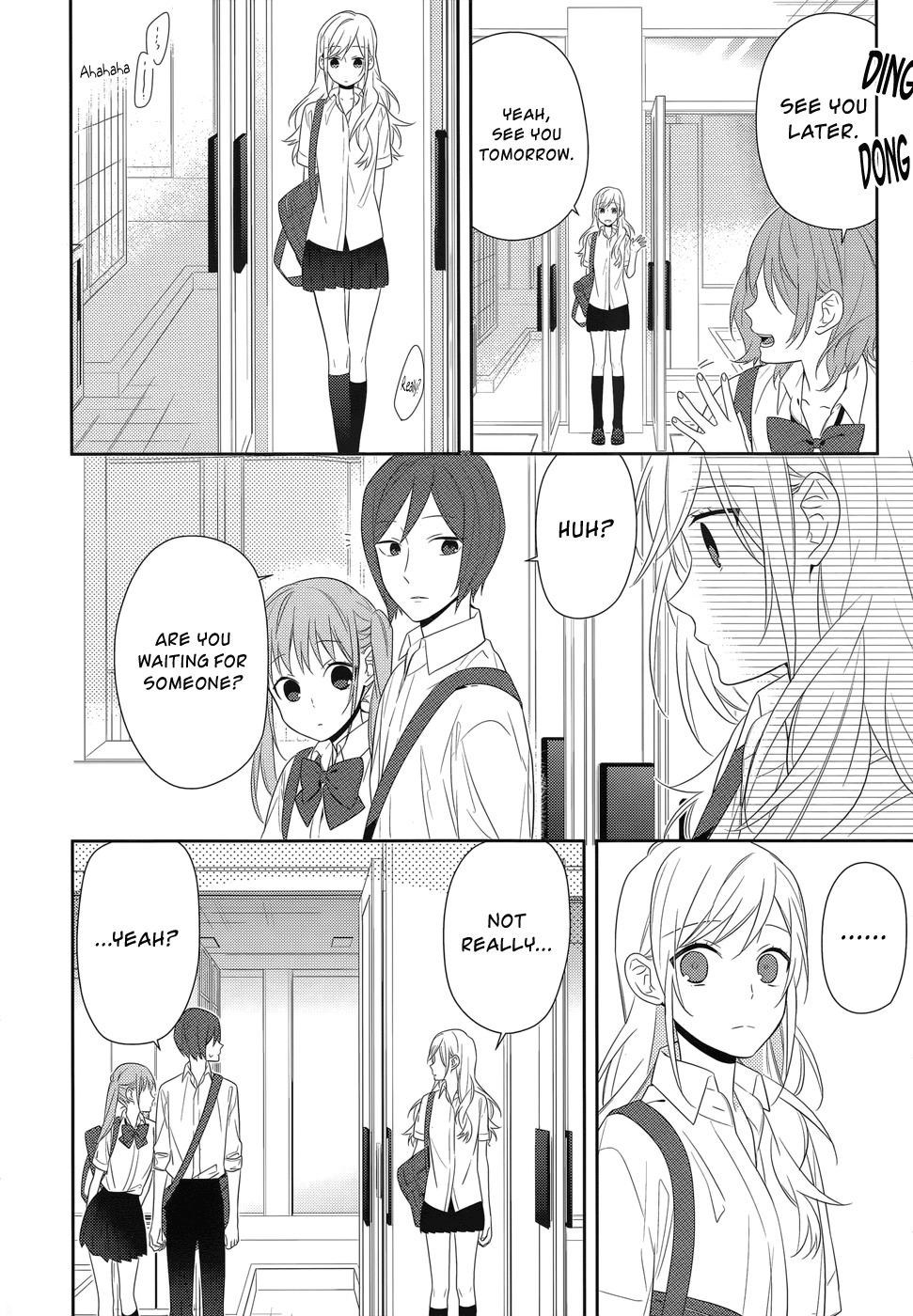 Horimiya Chapter 34 page 8 - Chapter 34: Five Days