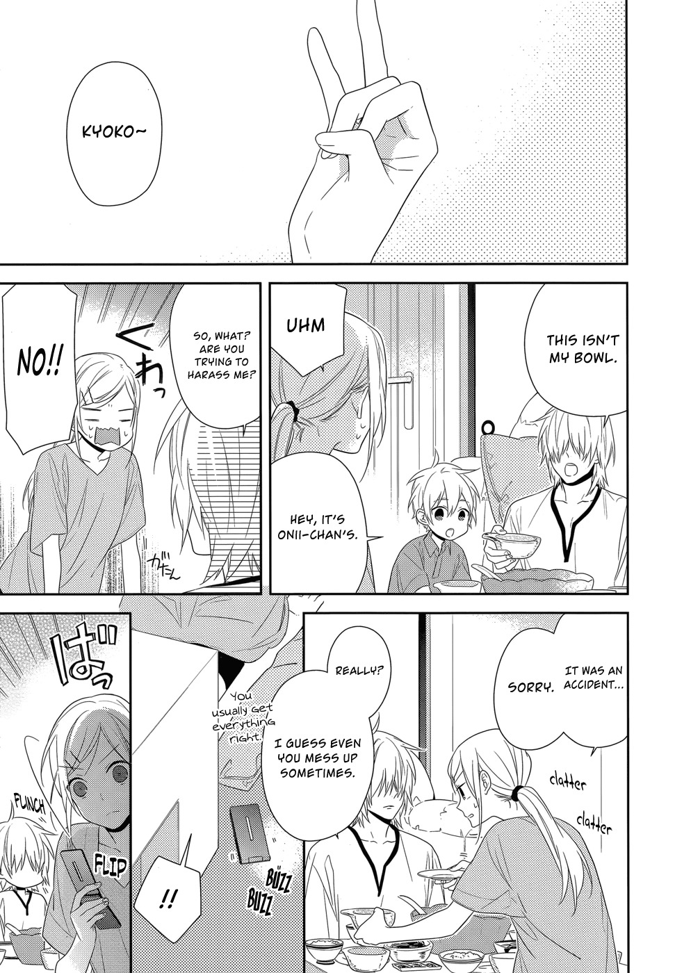 Horimiya Chapter 34 page 9 - Chapter 34: Five Days