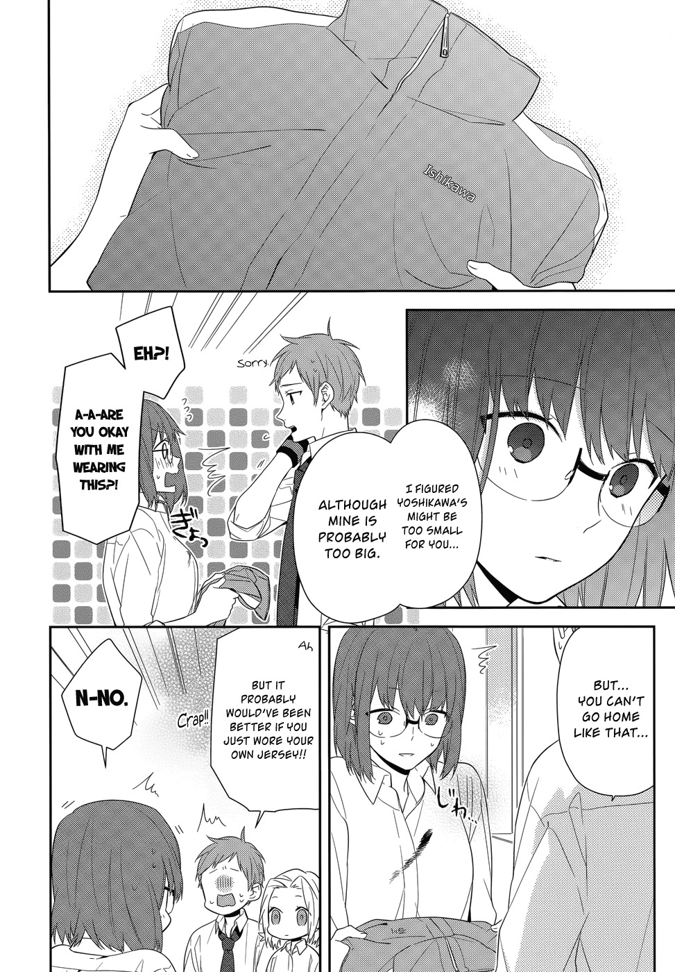 Horimiya Chapter 35 page 10 - Chapter 35: Cherry Colored Cookies