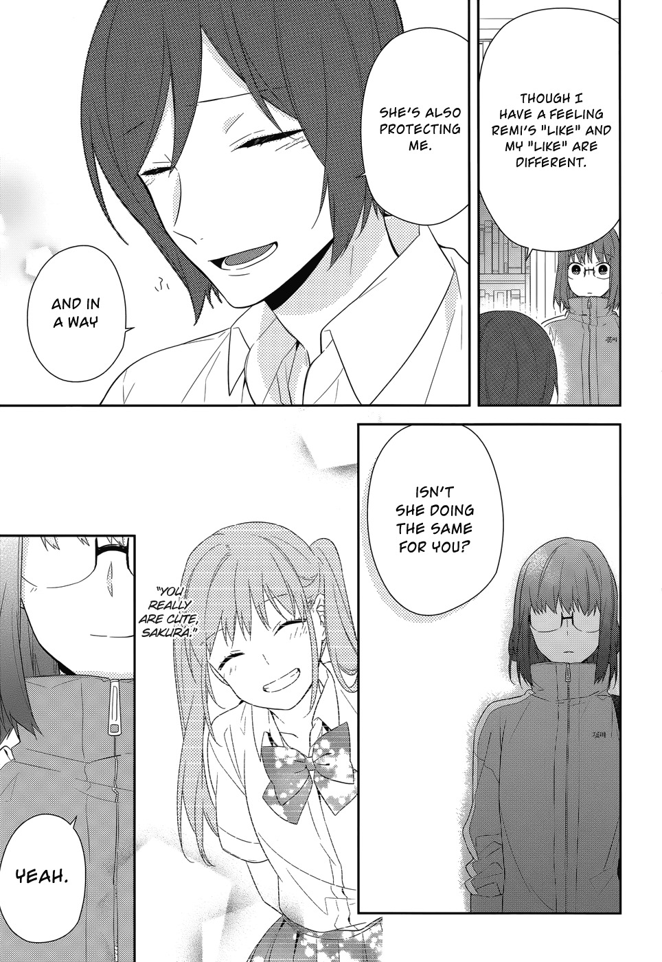 Horimiya Chapter 35 page 15 - Chapter 35: Cherry Colored Cookies