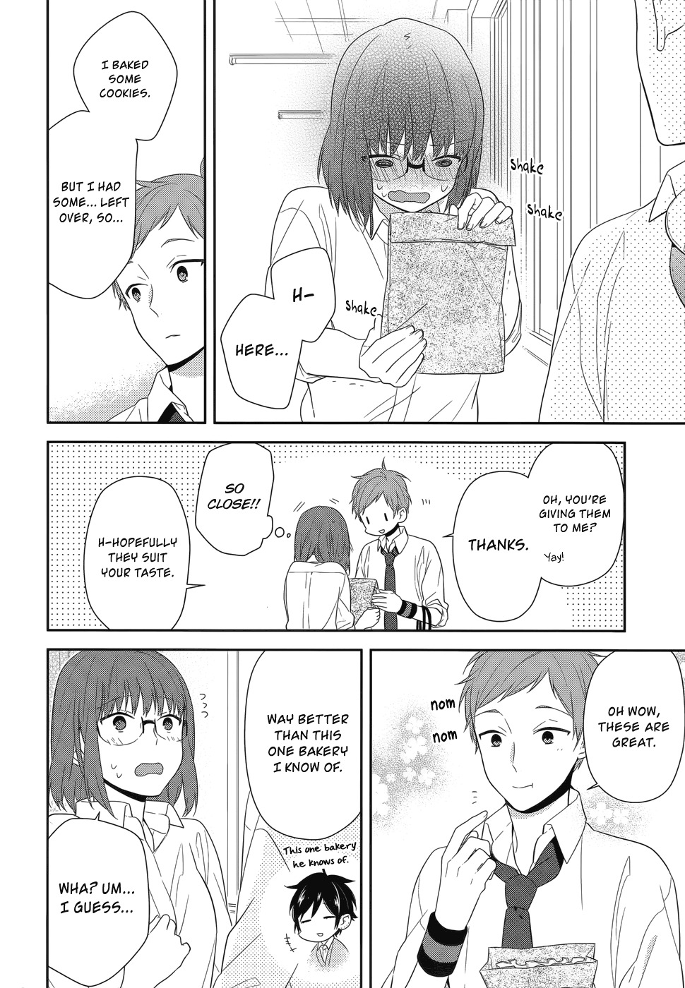 Horimiya Chapter 35 page 20 - Chapter 35: Cherry Colored Cookies