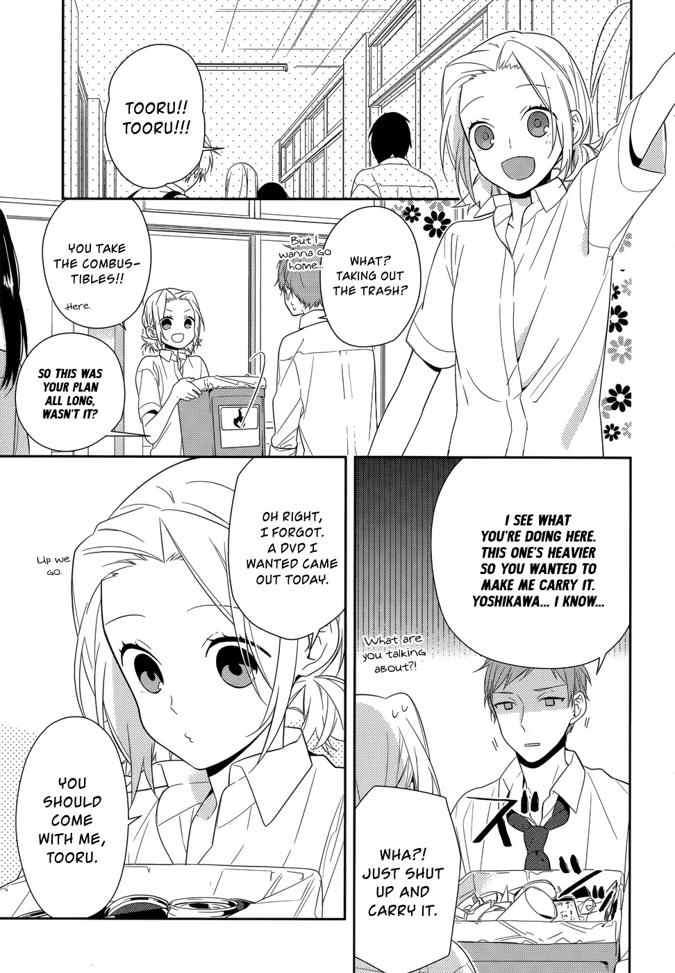 Horimiya Chapter 35 page 3 - Chapter 35: Cherry Colored Cookies