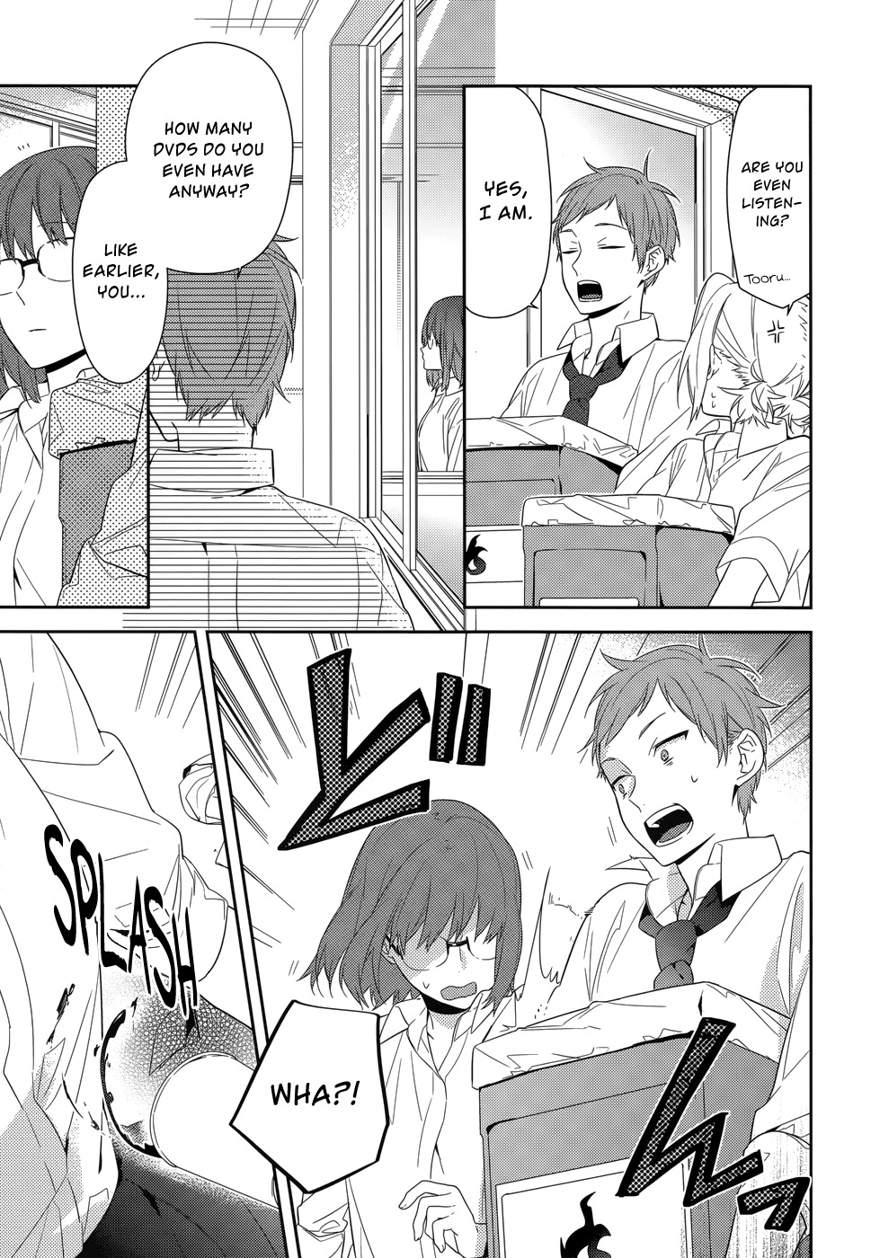 Horimiya Chapter 35 page 5 - Chapter 35: Cherry Colored Cookies