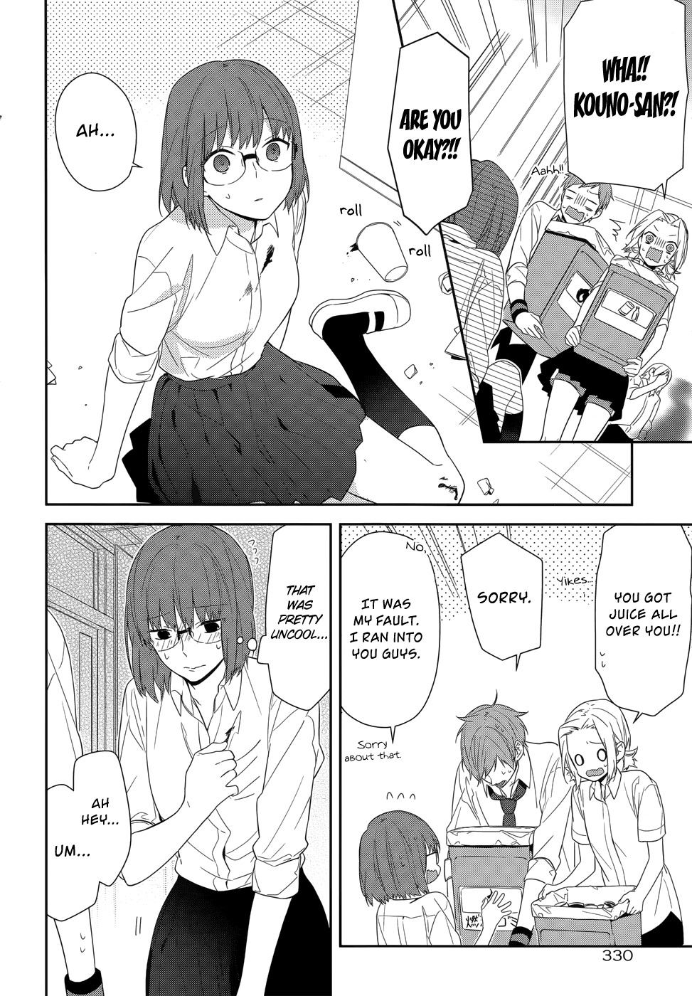 Horimiya Chapter 35 page 6 - Chapter 35: Cherry Colored Cookies
