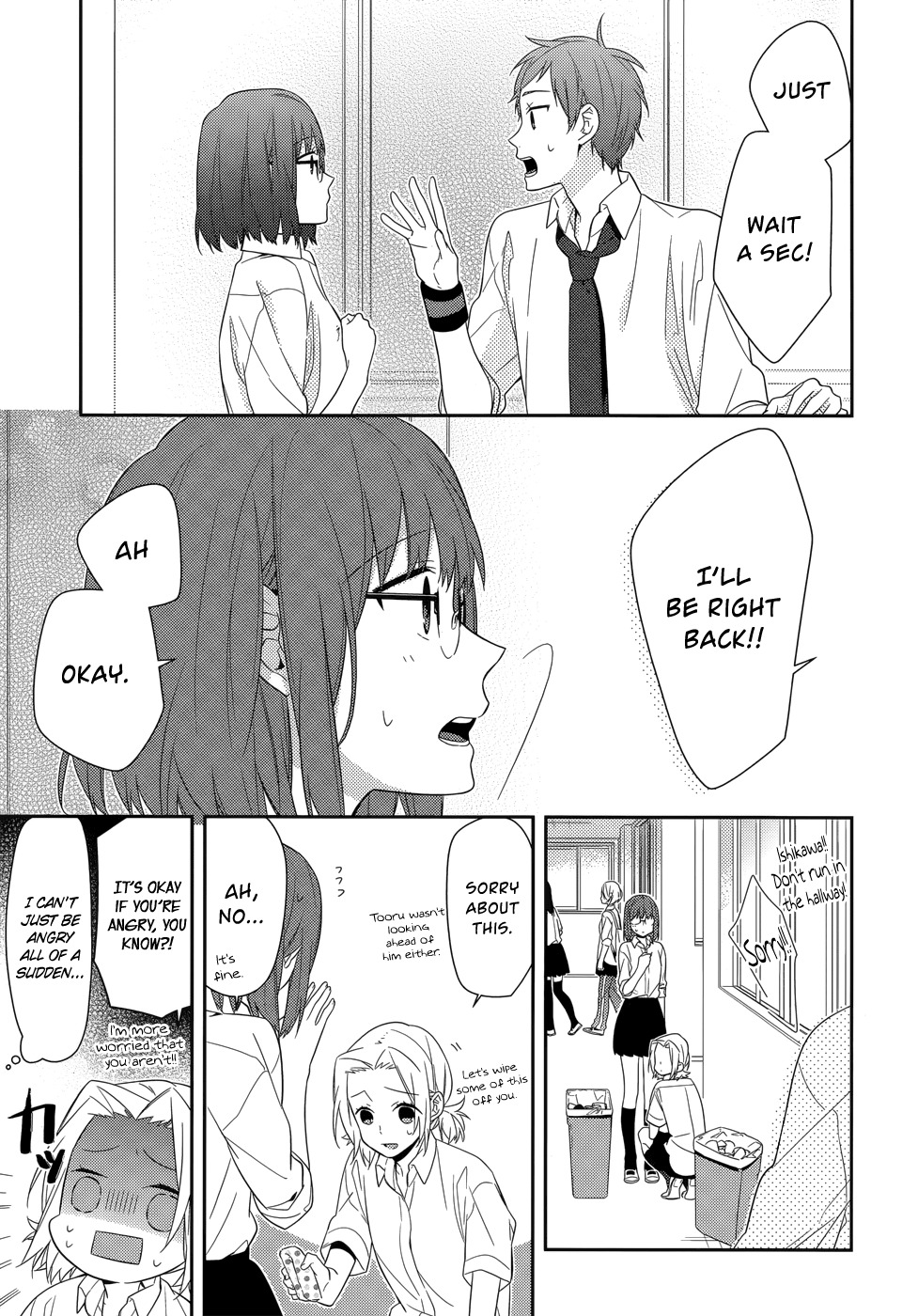 Horimiya Chapter 35 page 7 - Chapter 35: Cherry Colored Cookies