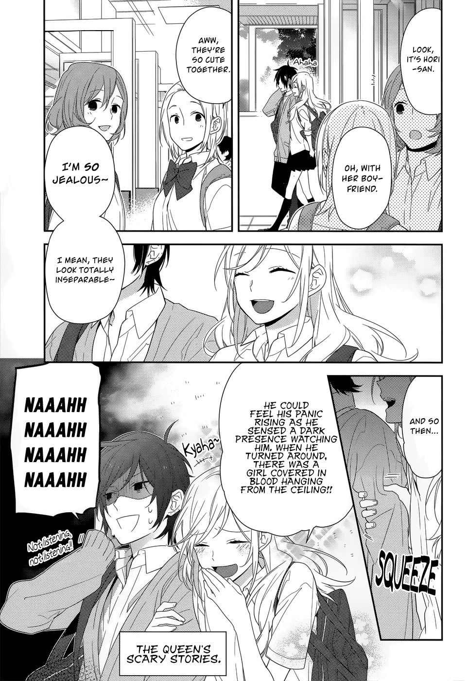 Horimiya Chapter 37 page 1 - Chapter 37: Cold Rain