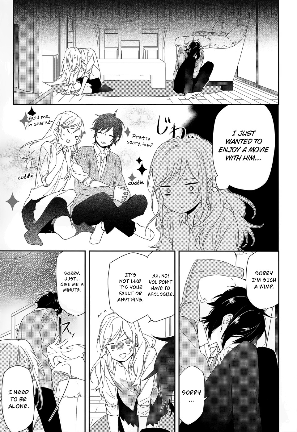 Horimiya Chapter 37 page 11 - Chapter 37: Cold Rain