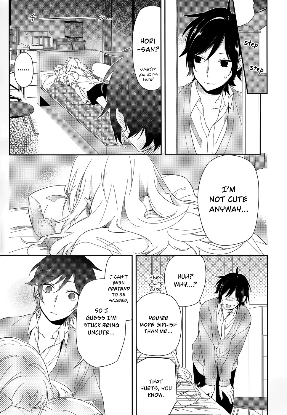 Horimiya Chapter 37 page 13 - Chapter 37: Cold Rain