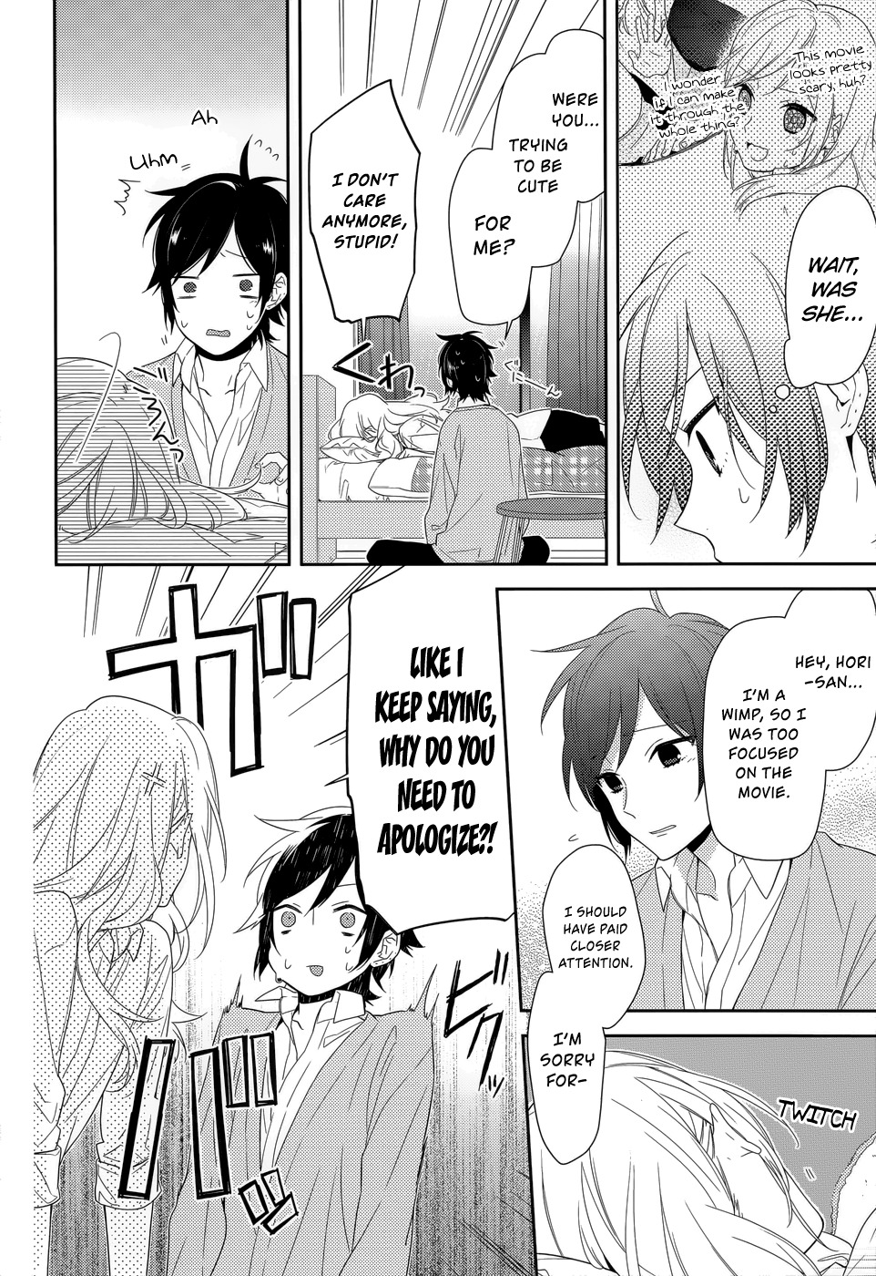 Horimiya Chapter 37 page 14 - Chapter 37: Cold Rain