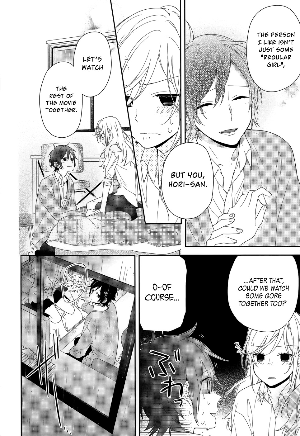 Horimiya Chapter 37 page 16 - Chapter 37: Cold Rain