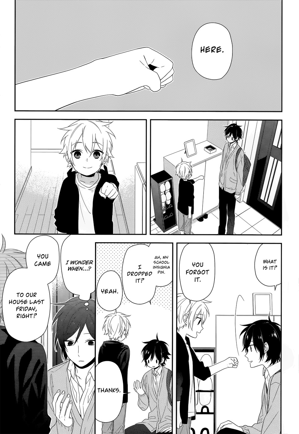 Horimiya Chapter 37 page 27 - Chapter 37: Cold Rain