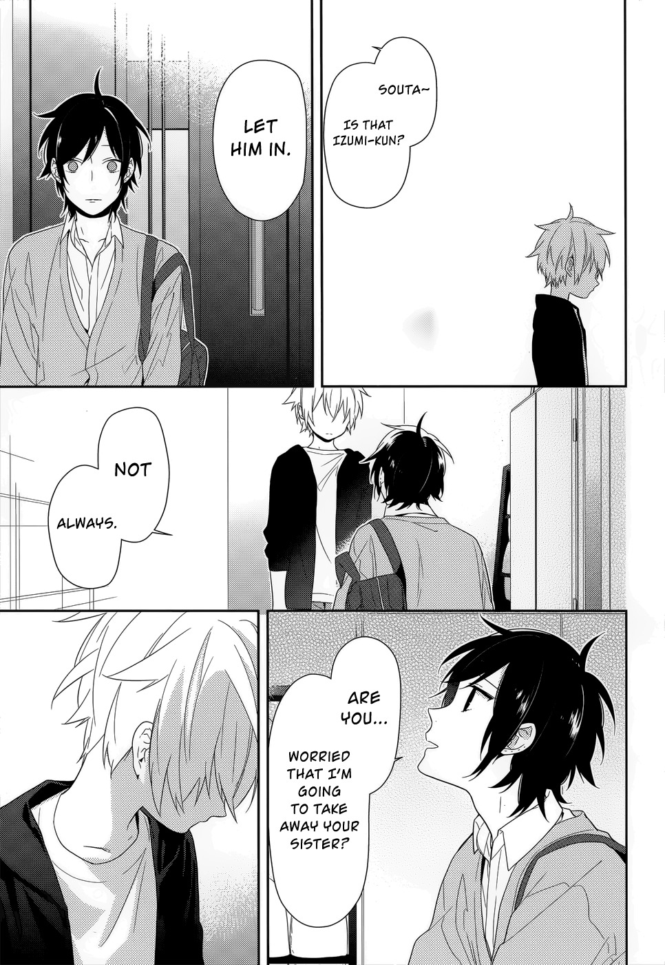 Horimiya Chapter 37 page 29 - Chapter 37: Cold Rain