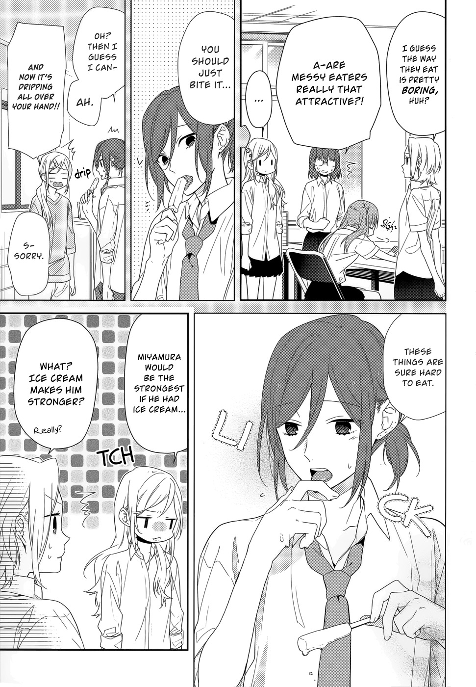 Horimiya Chapter 37 page 5 - Chapter 37: Cold Rain