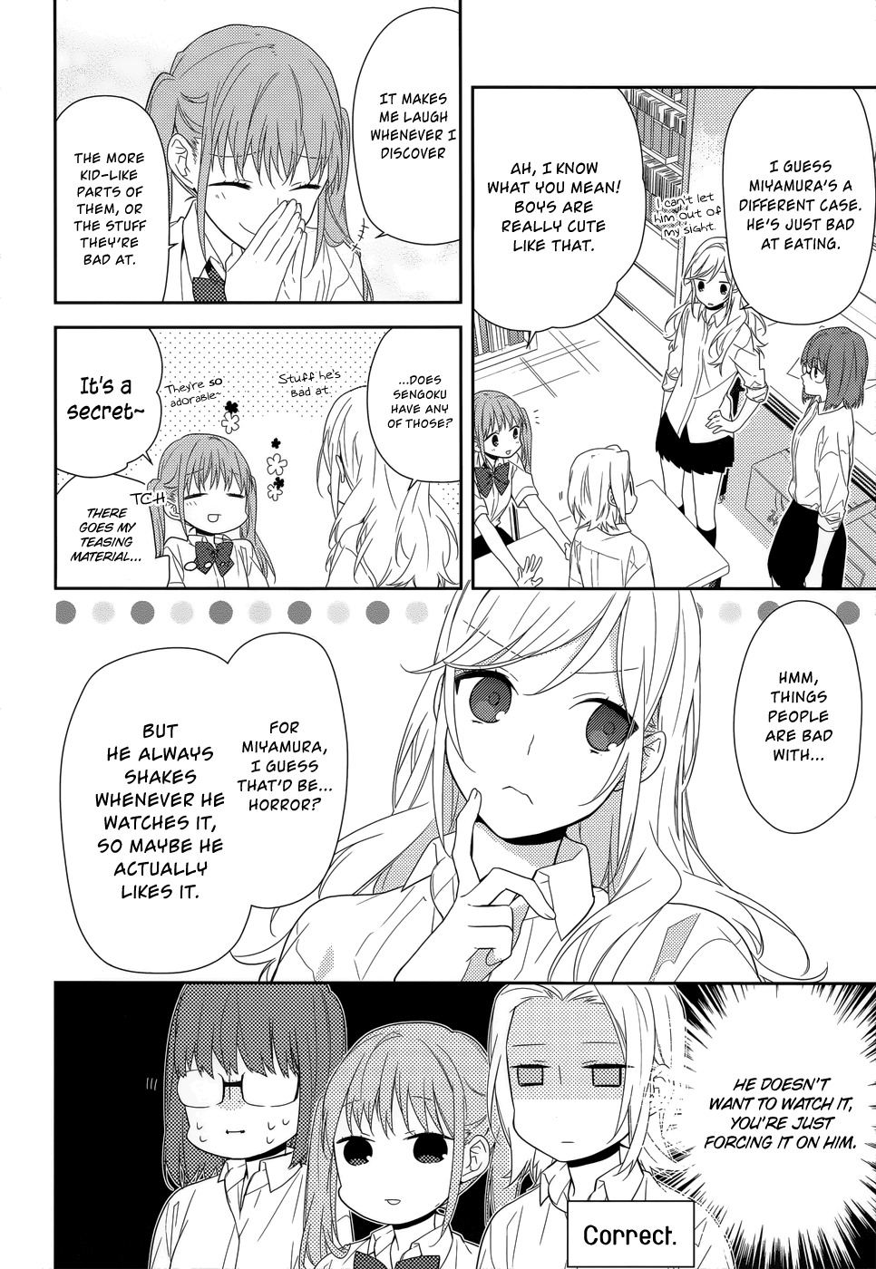Horimiya Chapter 37 page 6 - Chapter 37: Cold Rain