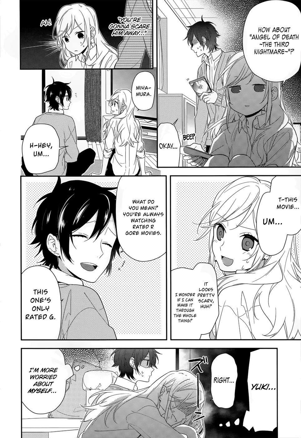 Horimiya Chapter 37 page 8 - Chapter 37: Cold Rain