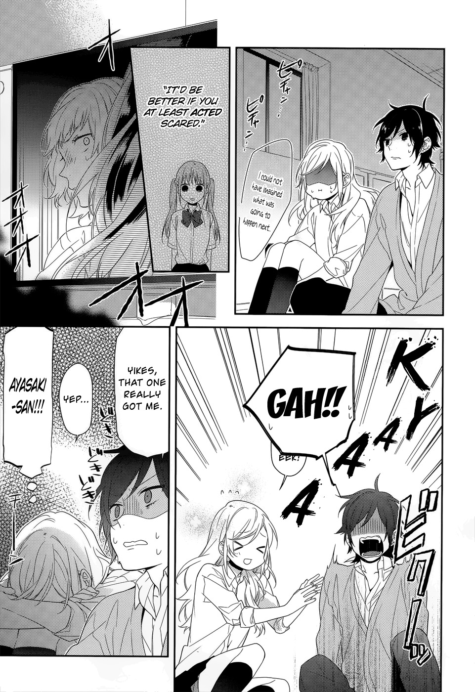 Horimiya Chapter 37 page 9 - Chapter 37: Cold Rain