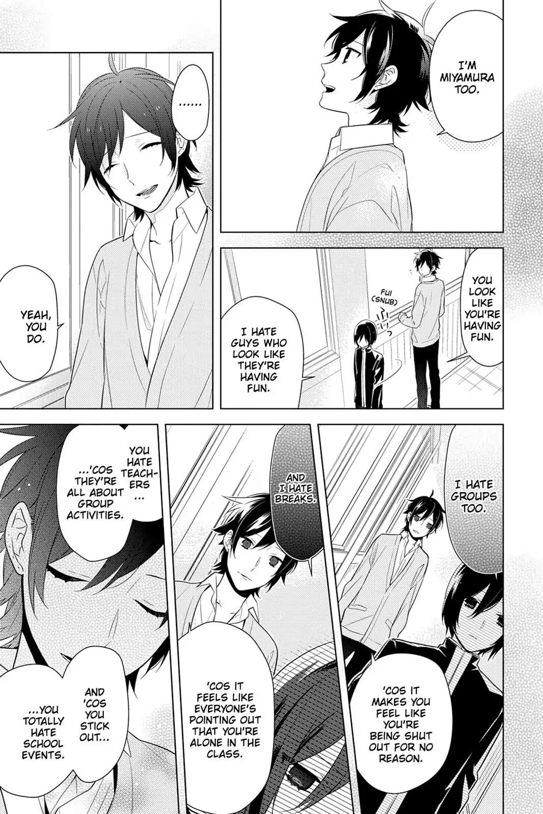 Horimiya Chapter 38 page 3 - Chapter 38 : Demon
