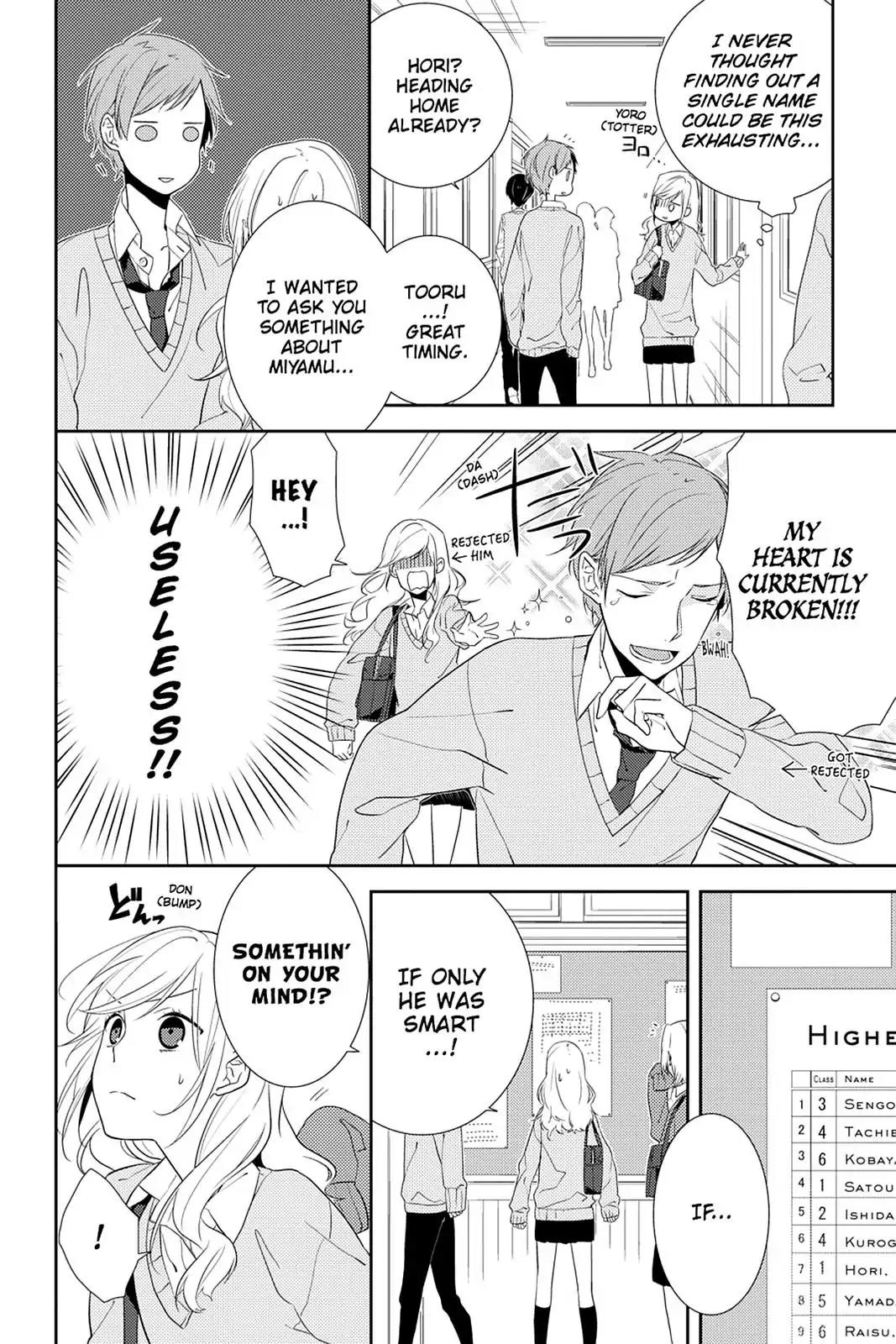 Horimiya Chapter 4 page 10 - Chapter 4 : (Page 4)