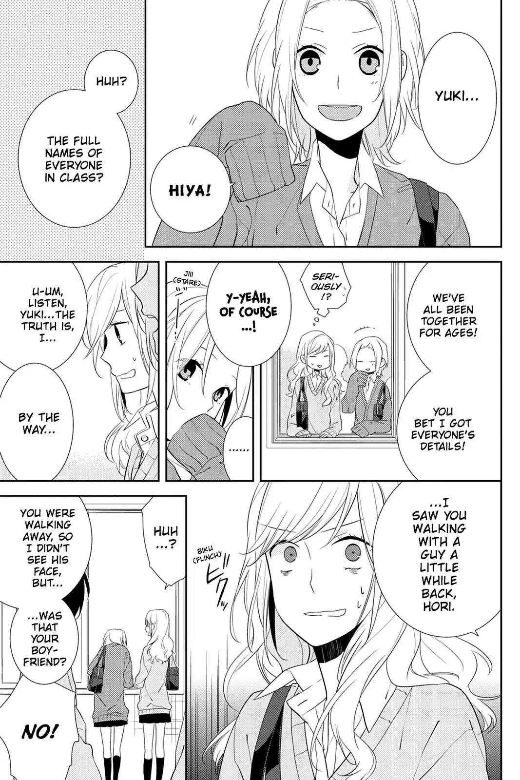 Horimiya Chapter 4 page 11 - Chapter 4 : (Page 4)