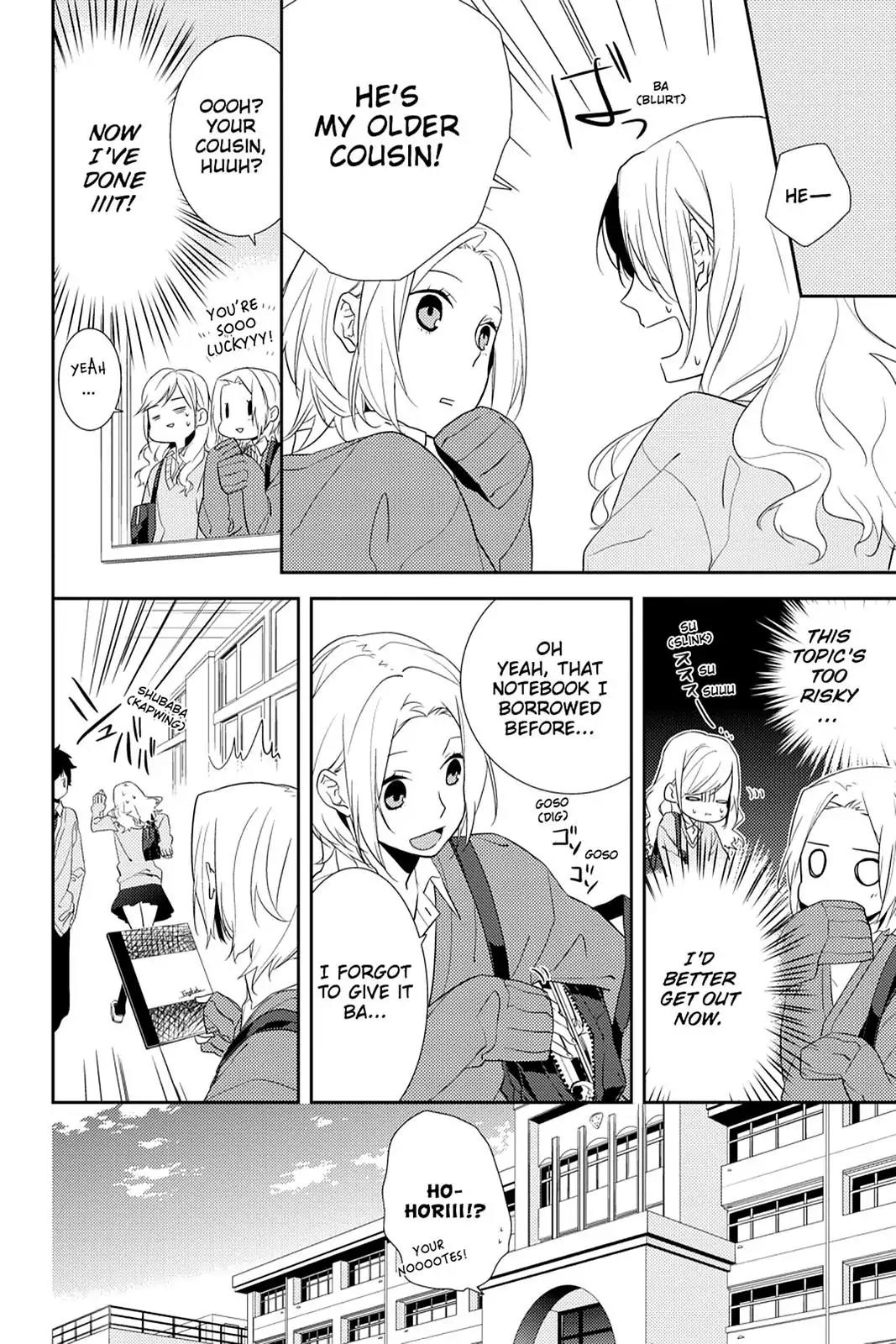 Horimiya Chapter 4 page 12 - Chapter 4 : (Page 4)