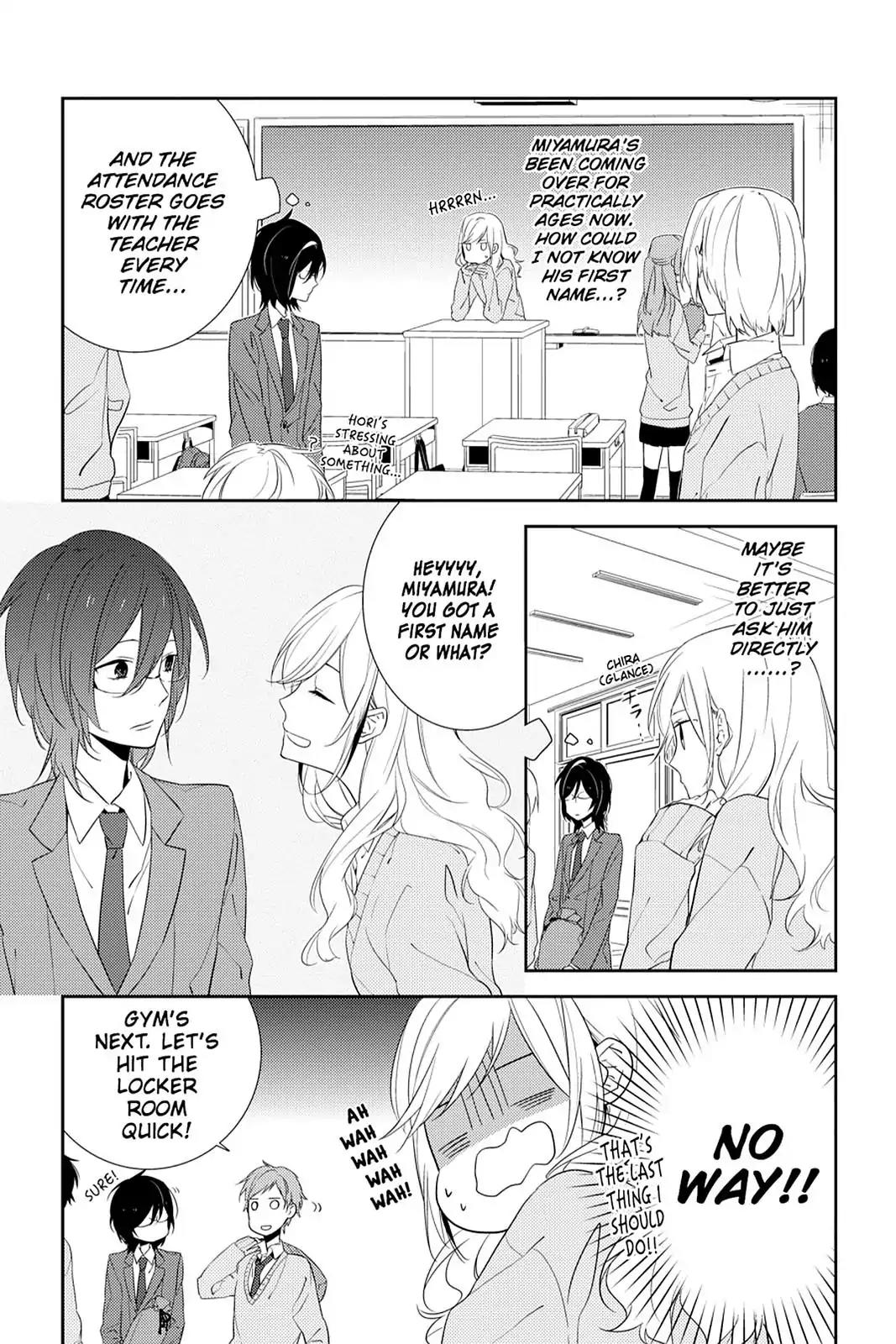 Horimiya Chapter 4 page 7 - Chapter 4 : (Page 4)