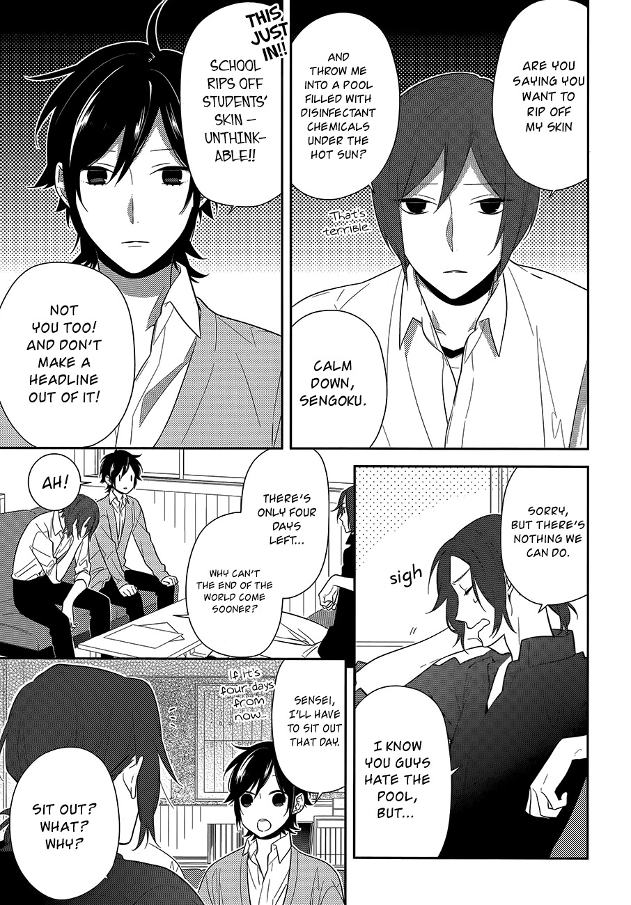 Horimiya Chapter 40 page 5 - Chapter 40: Pool
