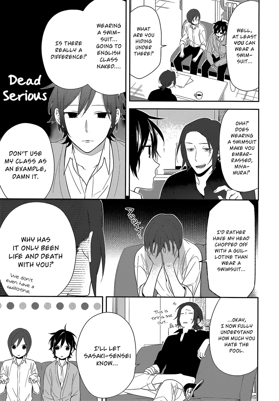 Horimiya Chapter 40 page 9 - Chapter 40: Pool