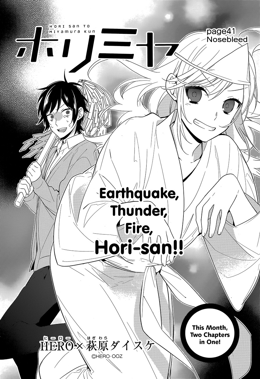 Horimiya Chapter 41 page 2 - Chapter 41: Nosebleed