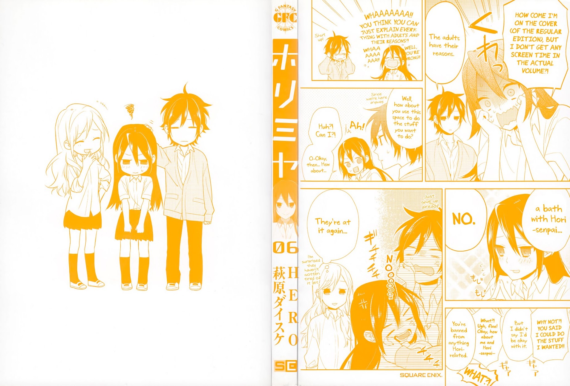 Horimiya Chapter 42.5 page 3 - Chapter 42.5: Extras