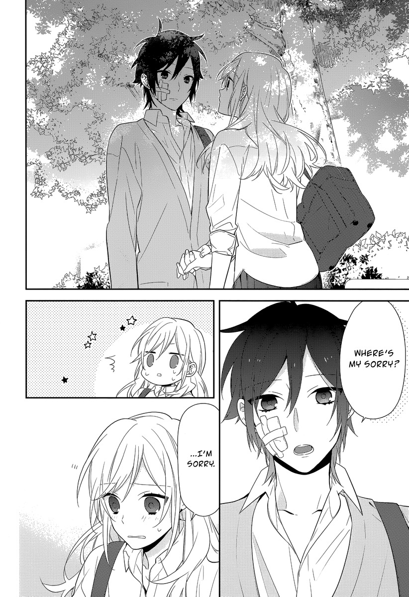 Horimiya Chapter 42 page 14 - Chapter 42: Perfect Weather for a Storm