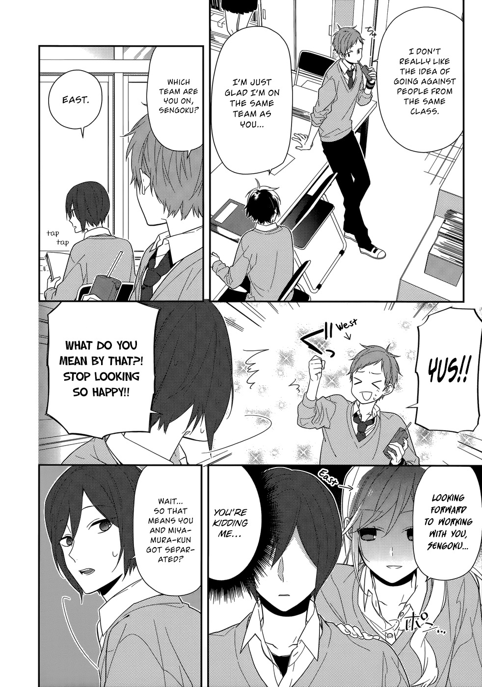 Horimiya Chapter 47 page 11 - Chapter 47: Gap: Part Two