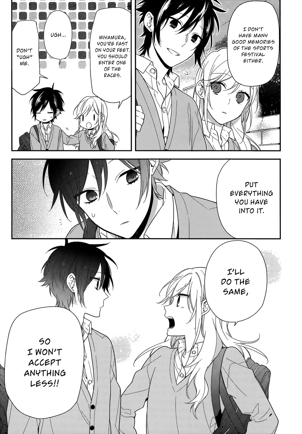 Horimiya Chapter 47 page 16 - Chapter 47: Gap: Part Two