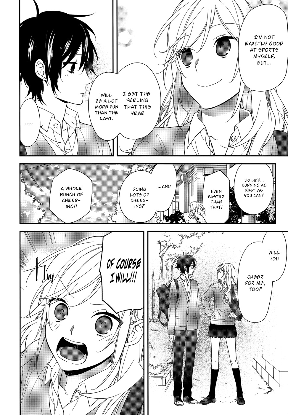 Horimiya Chapter 47 page 17 - Chapter 47: Gap: Part Two