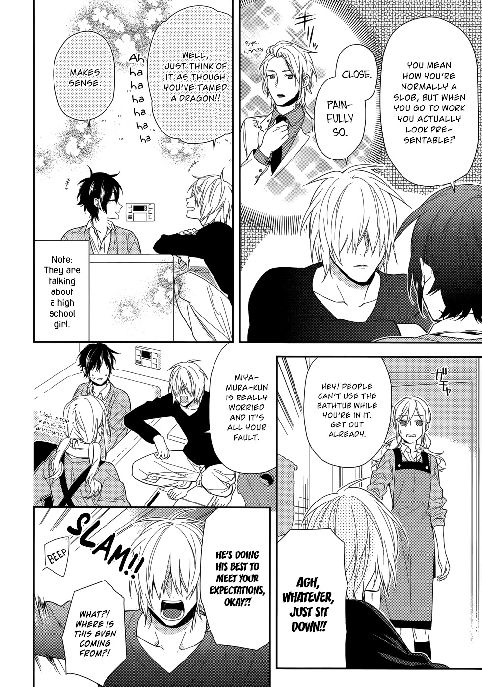 Horimiya Chapter 47 page 5 - Chapter 47: Gap: Part Two