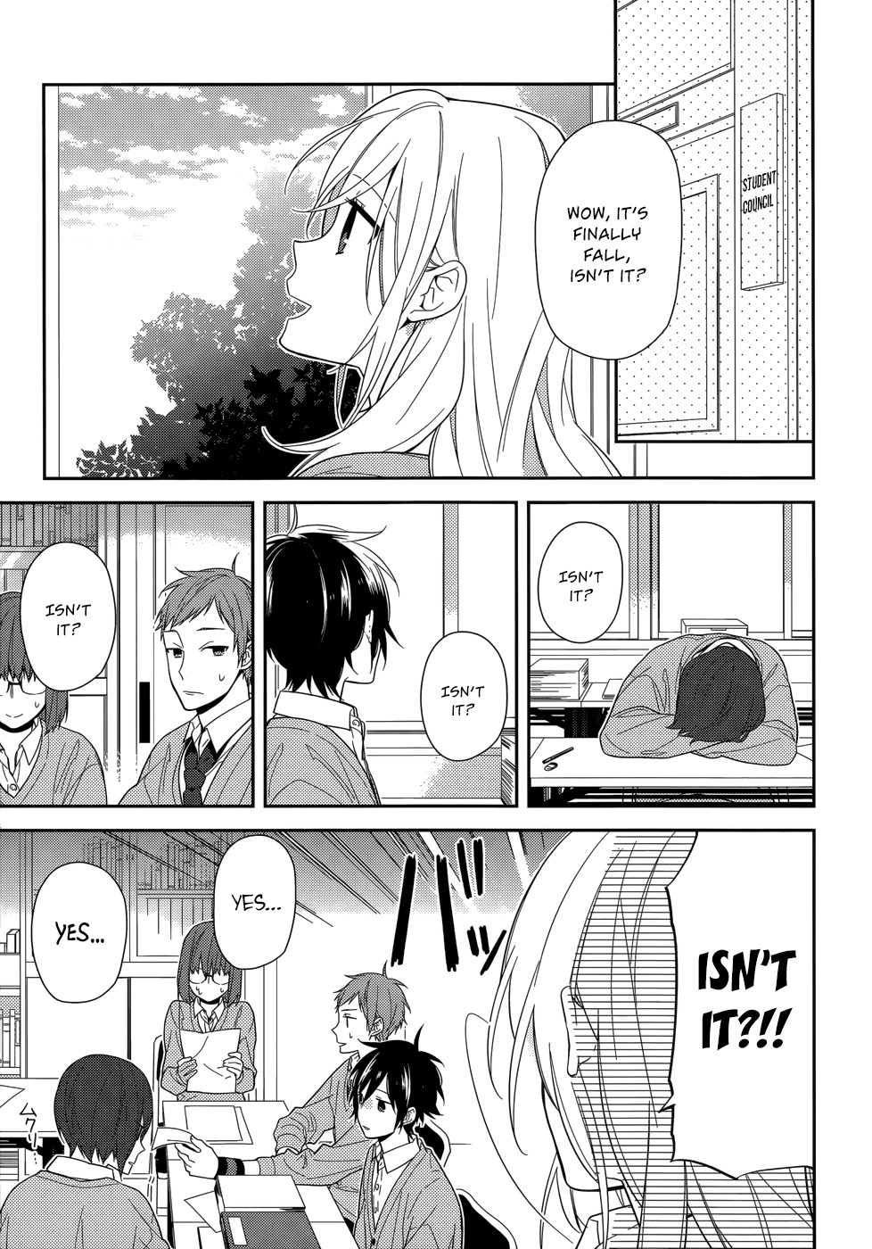 Horimiya Chapter 47 page 8 - Chapter 47: Gap: Part Two