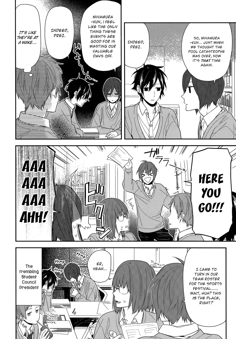 Horimiya Chapter 47 page 9 - Chapter 47: Gap: Part Two