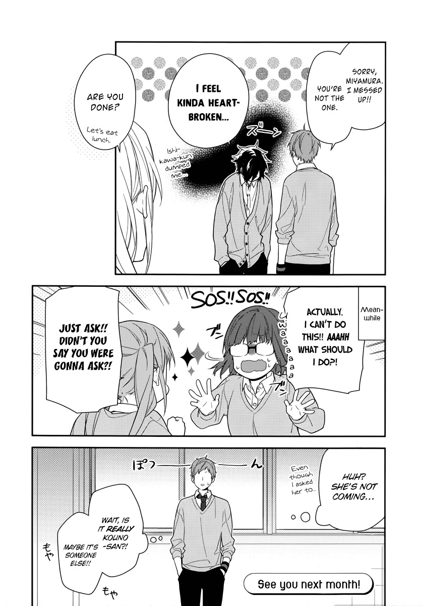 Horimiya Chapter 48 page 19 - Chapter 48: Going But Never Reaching