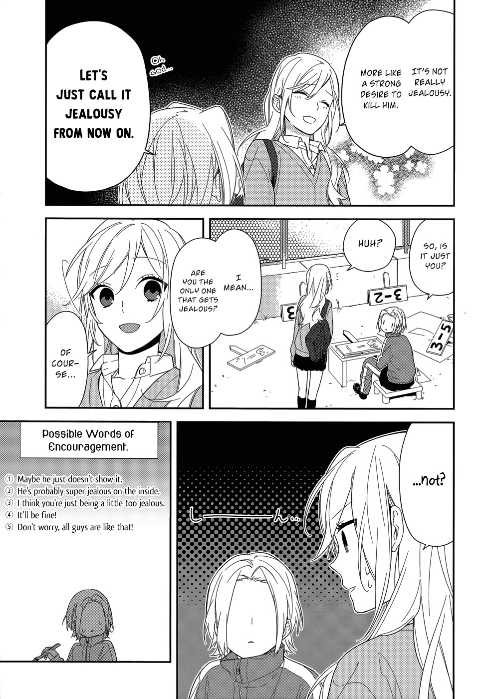 Horimiya Chapter 49 page 12 - Chapter 49: Murderous Desires