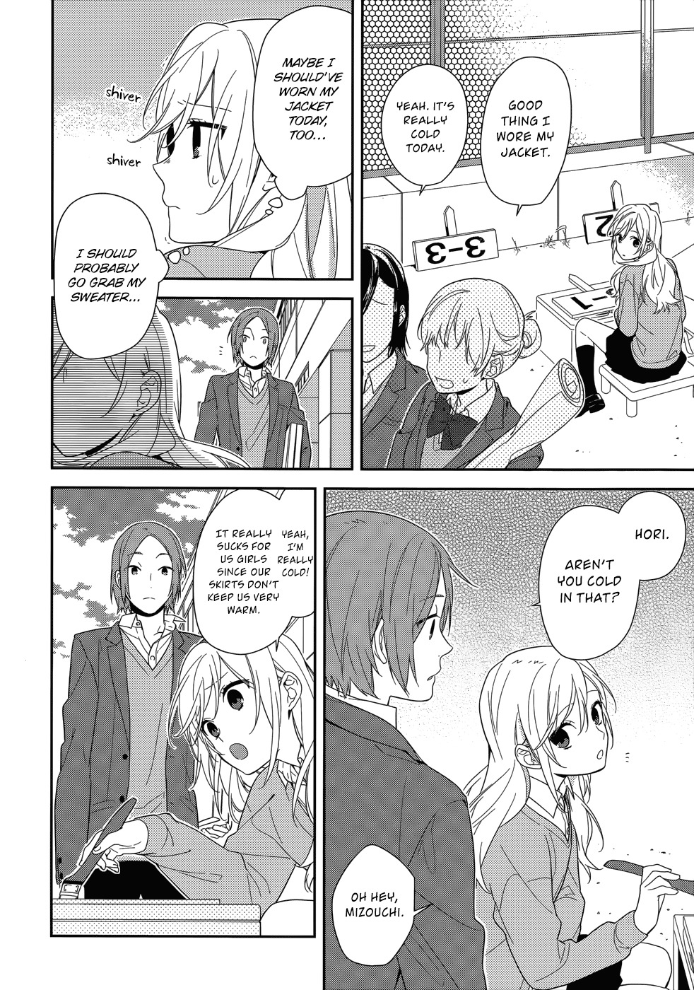 Horimiya Chapter 49 page 15 - Chapter 49: Murderous Desires