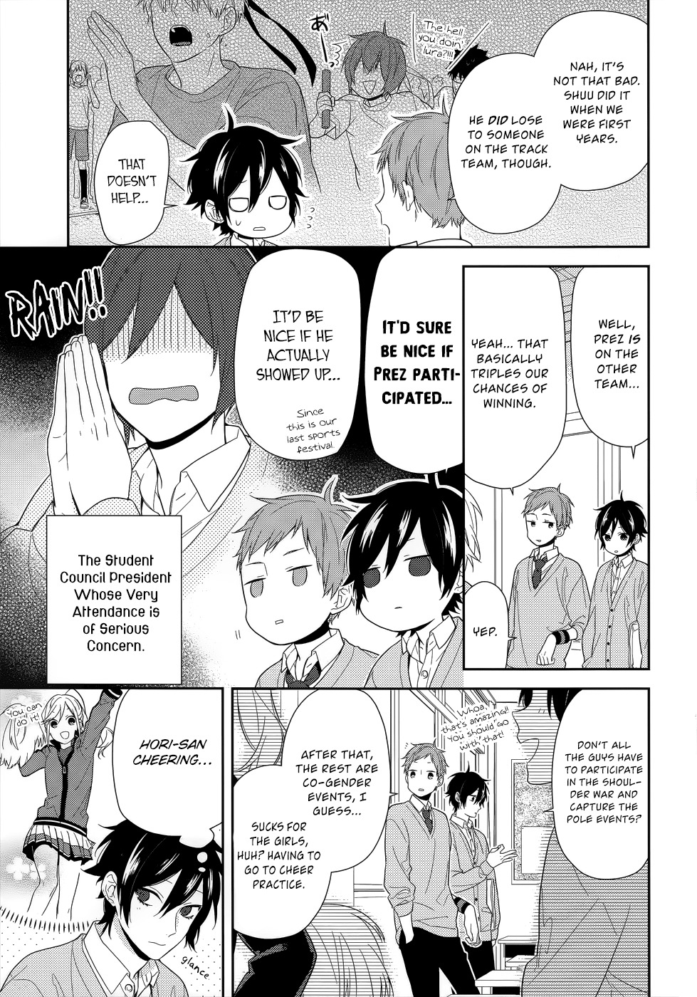 Horimiya Chapter 49 page 3 - Chapter 49: Murderous Desires