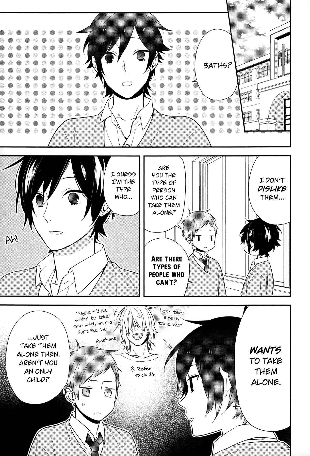 Horimiya Chapter 50.5 page 6 - Chapter 50.5: Extras